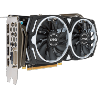 видеокарта MSI RX 570 Armor 4G OC