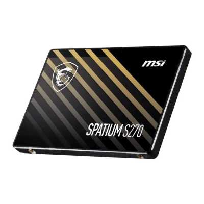 SSD диск MSI SPATIUM S270 480Gb S78-440E340-P83 Черный