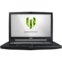 ноутбук MSI WT75 9SK-103 Черный