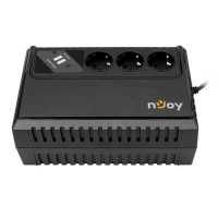 ИБП nJoy Renton 650 USB UPLI-LI065RE-CG01B Черный