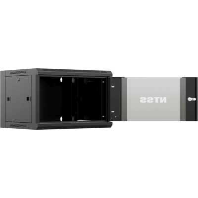 телекоммуникационный шкаф NTSS Премиум NTSS-W9U6045GS-2BL Черный