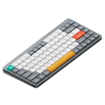 клавиатура Nuphy AIR75v2-LG-24 Серый-белый