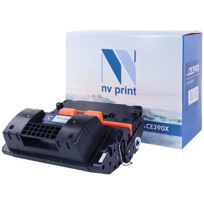 картридж NV Print NV-CE390X черный