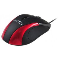 мышь Oklick 235M Black-Red