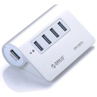 разветвитель USB Orico M3H4-SV серебристый