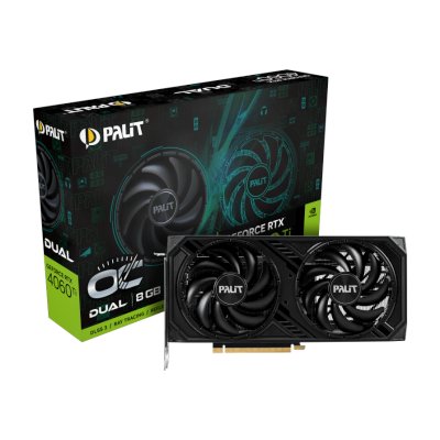 видеокарта Palit nVidia GeForce RTX 4060 Ti Dual OC 8Gb NE6406TT19P1-1060D