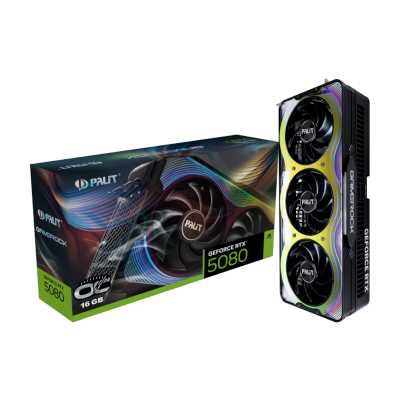видеокарта Palit nVidia GeForce RTX 5080 GameRock OC 16Gb NE75080T19T2-GB2030G