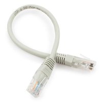 патч-корд Cablexpert PP10-0.25m Серый
