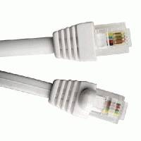 патч-корд Hyperline PCM-RJ12-RJ12-3M-WH