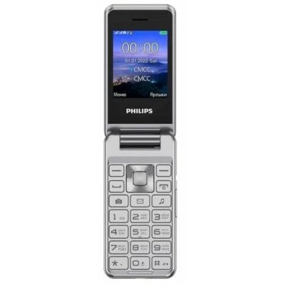 мобильный телефон Philips Xenium E2601 Silver