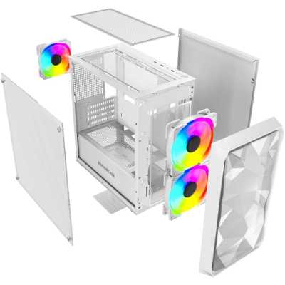 корпус PowerCase Mistral Micro A3W ARGB White