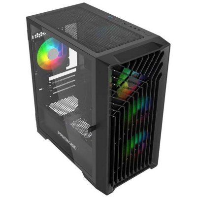 корпус PowerCase Mistral Micro X4B Black