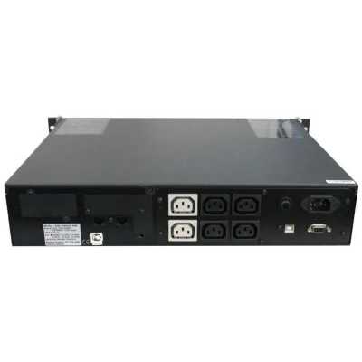 ИБП PowerCom King Pro RM KIN-1500AP LCD Черный