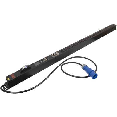 блок розеток PowerCom PDU-32AVMS24-14C3-10C9-1P