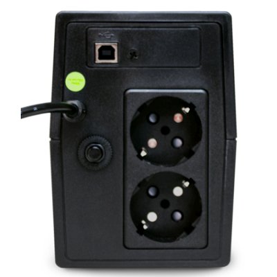 ИБП PowerMan Back Pro 850 Plus Черный