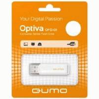 флешка Qumo 16GB QM16GUD-OP2-white Белый