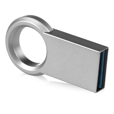 флешка Qumo 32GB QM32GUD3-Ring Серый