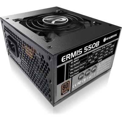 блок питания Raijintek Ermis 550W Black Черный