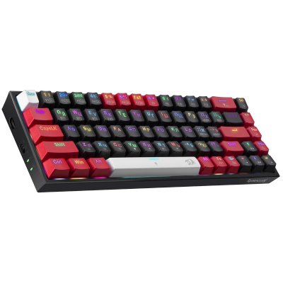клавиатура Redragon Castor Pro Black/Red Черный-красный