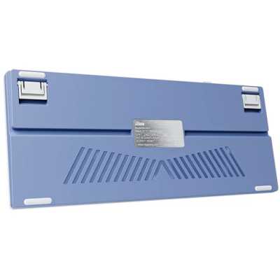 клавиатура Royal Kludge M87 6977576550441 Белый-голубой