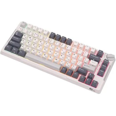 клавиатура Royal Kludge RK-H81 White Night 6935280824111 Белый-серый