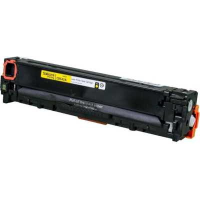картридж Sakura SACB542A желтый