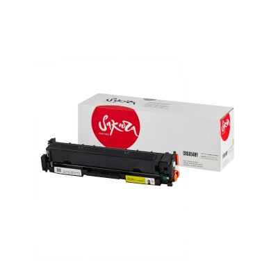картридж Sakura SACRG054HY желтый