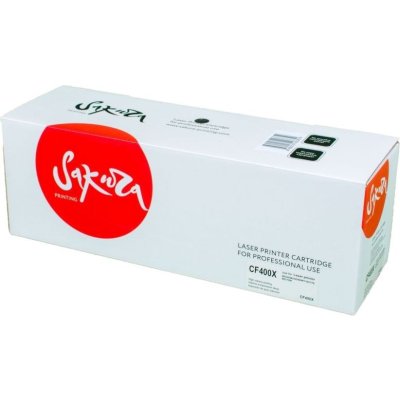 картридж Sakura SACF400X черный