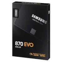SSD диск Samsung 870 EVO 250Gb MZ-77E250B/EU Черный