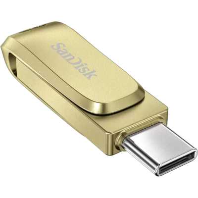 флешка SanDisk 128GB SDDDC4-128G-G46GD Золотой