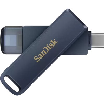 флешка SanDisk 128GB SDIXD0N-128G-GN6NE Черный, серебристый