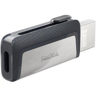 флешка SanDisk 32GB SDDDC2-032G-G46 Черный, серебристый