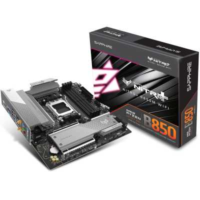 материнская плата Sapphire B850M Nitro+ WIFI Черный