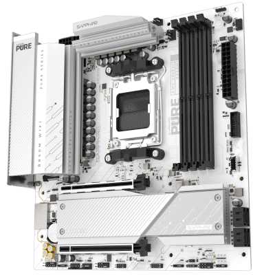 материнская плата Sapphire B850M Pure WIFI Черный