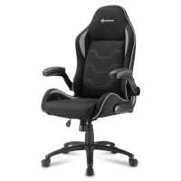игровое кресло Sharkoon Elbrus 1 Black-Grey черно-серый