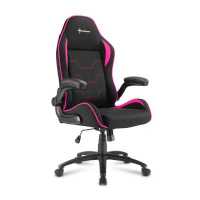 игровое кресло Sharkoon Elbrus 1 Black-Pink черно-розовый