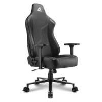 игровое кресло Sharkoon Skiller SGS30 Black-White черно-белый