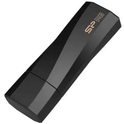 флешка Silicon Power 64GB SP064GBUF3B07V1K Черный