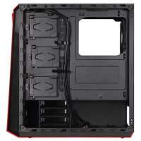 корпус SilverStone Red Line RL07B-G Black