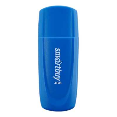 флешка SmartBuy 4GB SB004GB2SCB Синий