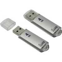 флешка SmartBuy 4GB SB4GBVC-S Серебристый