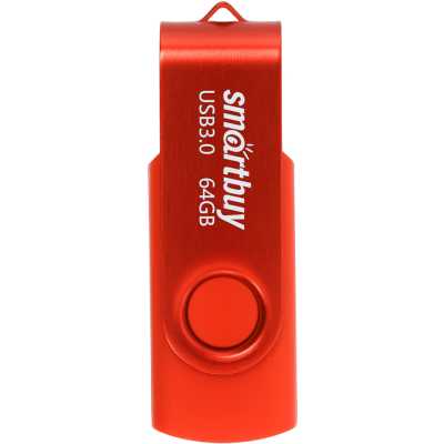 флешка SmartBuy 64GB SB064GB3TWR Красный