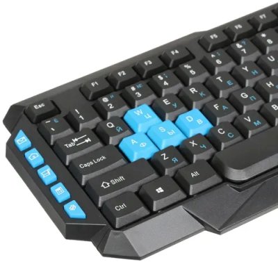 клавиатура SmartBuy One 231 SBK-231AG-K Черный-синий