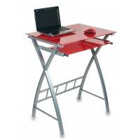 стол компьютерный Бюрократ GD-003/RED
