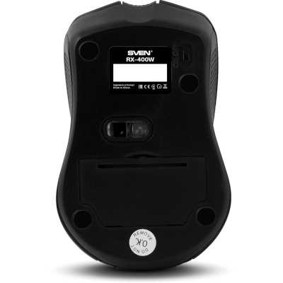 мышь Sven RX-400W Black Черный