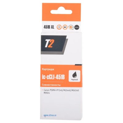 картридж T2 IC-CCLI-451BK черный