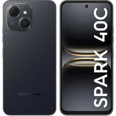 смартфон Tecno Spark 40C 4/128GB Black черный