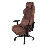 игровое кресло Thermaltake X Comfort Real Leather Brown коричневый