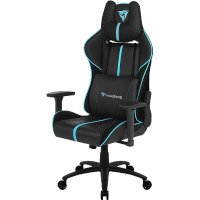 игровое кресло ThunderX3 BC5-BC черно-голубой