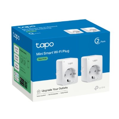 умная розетка TP-Link Tapo P100 2-Pack